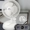 Proaira 6-inch Clip Desk Fan 2 in 1 w/Integrated Base, White DF6W - alternate 4